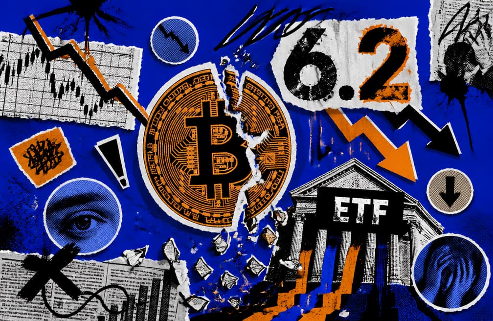 ETF单月流失40亿美元，比特币6万生死线告急
