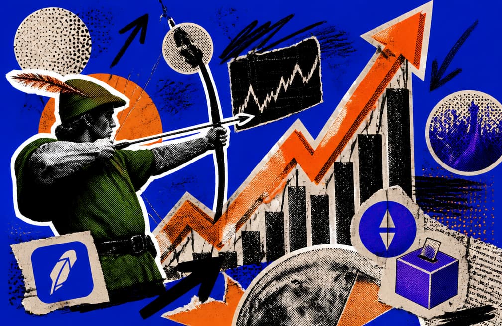 Robinhood收入结构巨变：预测市场收入已超过股票交易