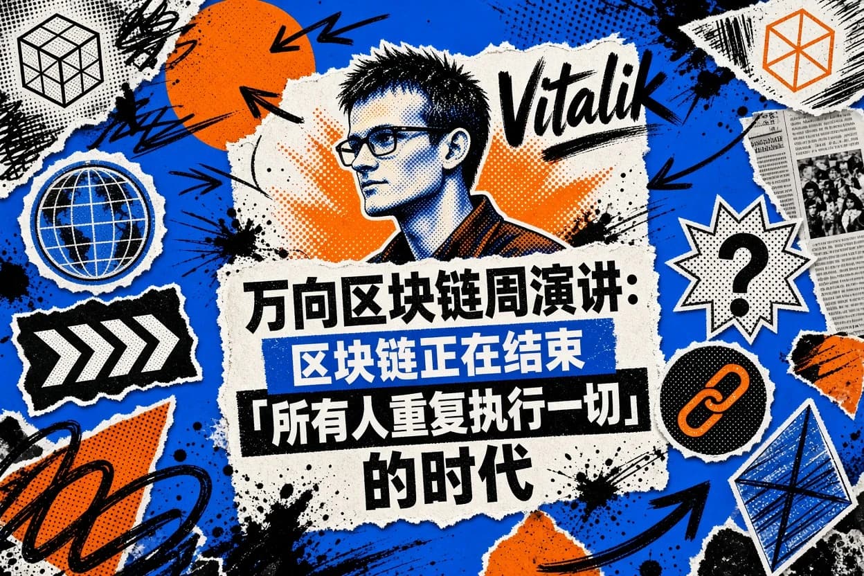 Vitalik's Speech at Wanxiang Blockchain Week: Blockchain is Ending the Era of 'Everyone Repeating Everything'