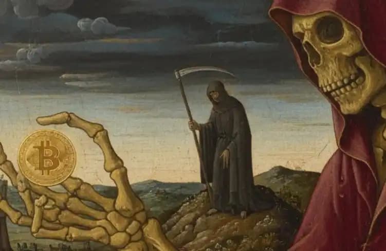 The Grim Reaper is cryptocurrency's biggest "HODLer"