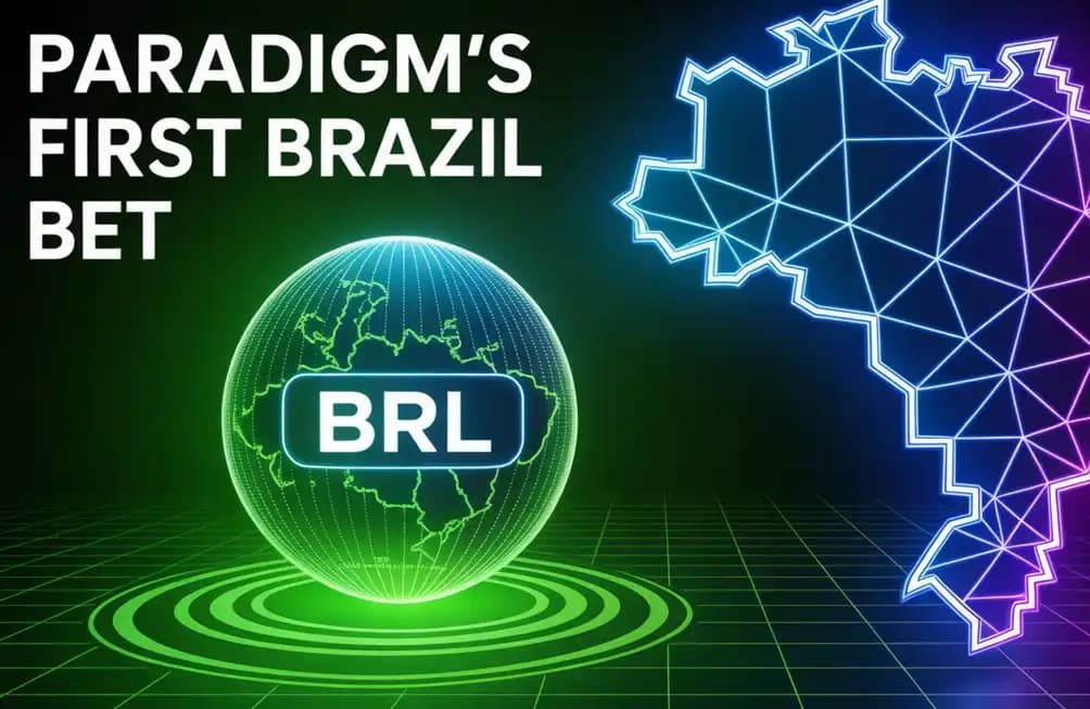 Paradigm Bets on Brazil: The New Battlefield for Stablecoins Isn't in the US