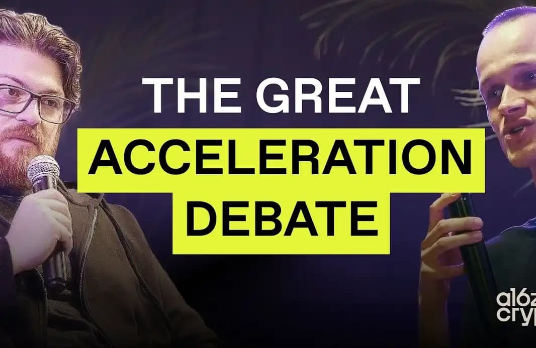 Rejecting AI Monopoly Power, Vitalik and Beff Jezos Debate: Accelerator or Brake?