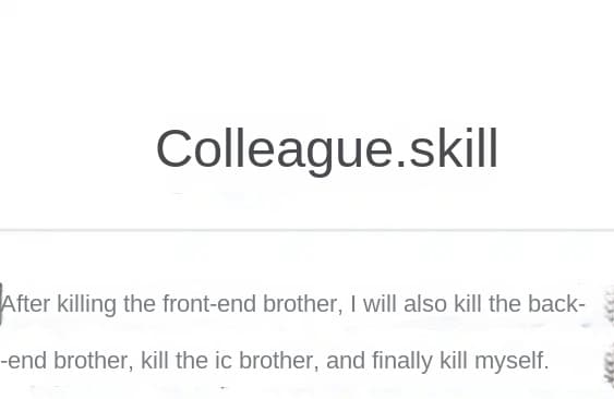 Who else cannot be distilled into skill?