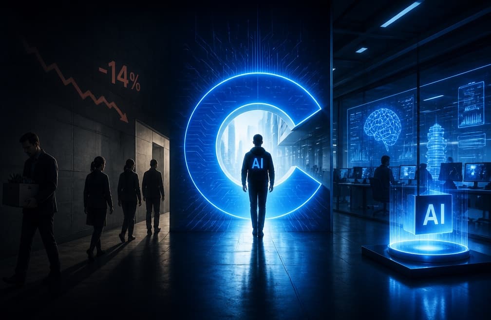 Coinbase Announces 14% Workforce Reduction, Silicon Valley AI "Layoff Wave" Spreads to the Crypto Industry