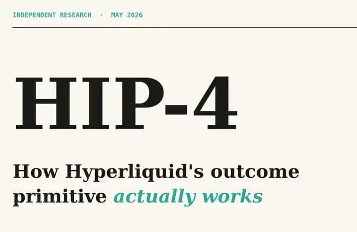 How did Hyperliquid Rewrite Prediction Markets through HIP-4?