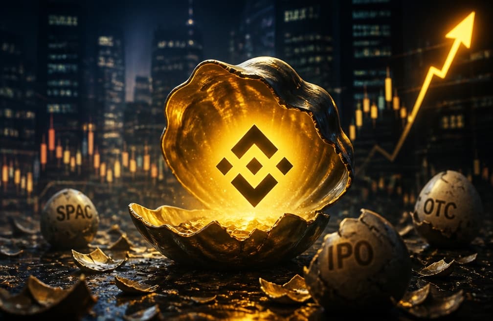 On the first day of Binance stock trading, a $400 million trading volume could not move a company with a $200,000 market value.