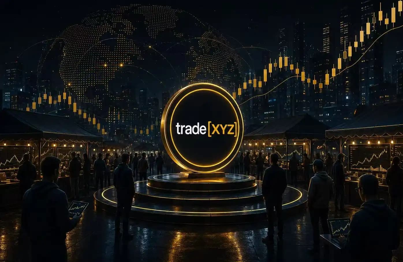 Semiconductor stocks plunged on Monday before the closing bell, with TradeXYZ experiencing a "Hwang Eun-hyeong News Trade."