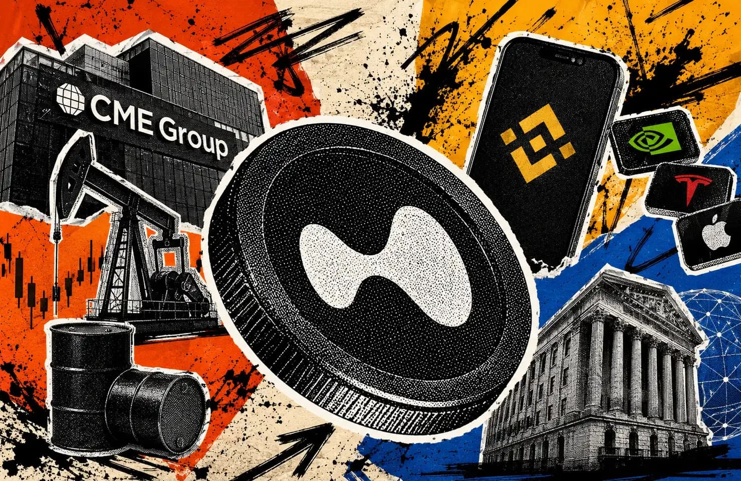 Binance is using its main platform to facilitate stock token liquidity, CME is set to launch 24-hour trading for oil, and will Hyperliquid's valuation anchor be changed?