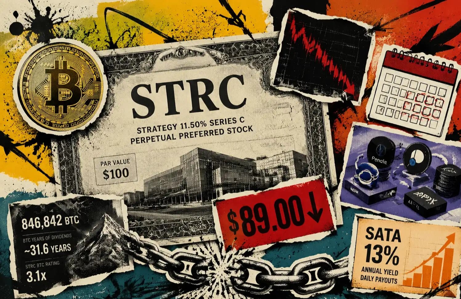 STablecoin Run Crisis (STRC) is experiencing a major untethering event. What risk is the market pricing in?