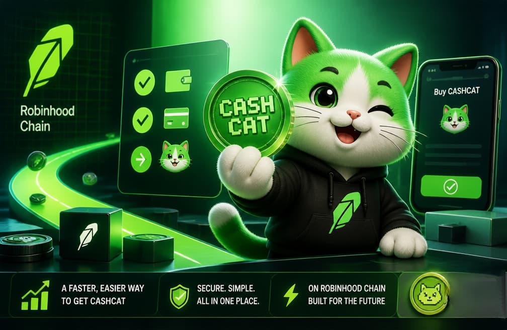 How to Buy Robinhood Chain's New Mascot CASHCAT without Crossing Chains