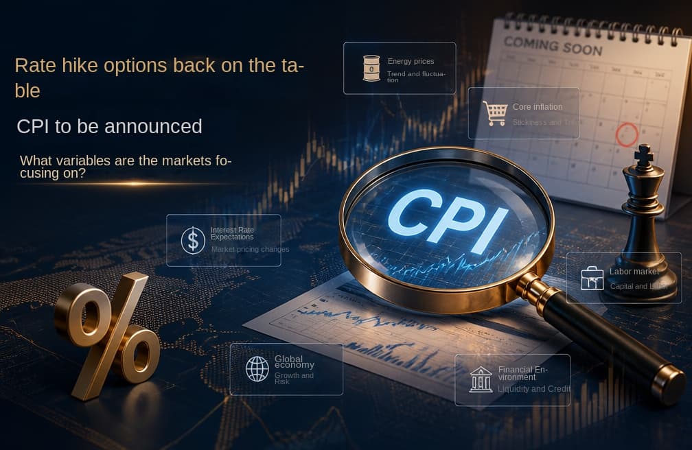 Rate Hike Option Back on the Table, CPI Data to Be Released Soon, What Variables Is the Market Watching?