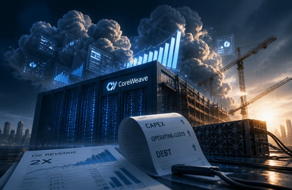 After CoreWeave's Revenue Doubles, AI Cloud's 'Scale Up Bill' Comes Into Focus