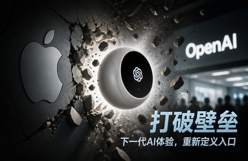 OpenAI推出第一款AI硬件，开始拆苹果的墙