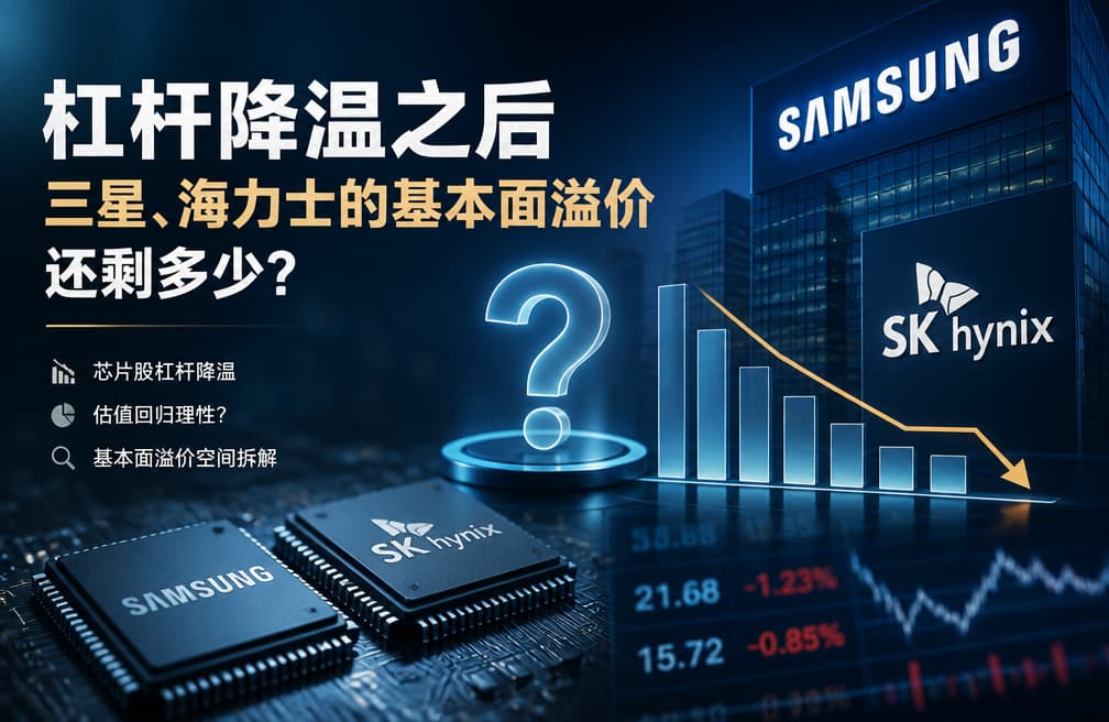 Leverage De-Risking in South Korean Semiconductor Stocks: How Much Fundamental Premium Is Left for Samsung and SK Hynix