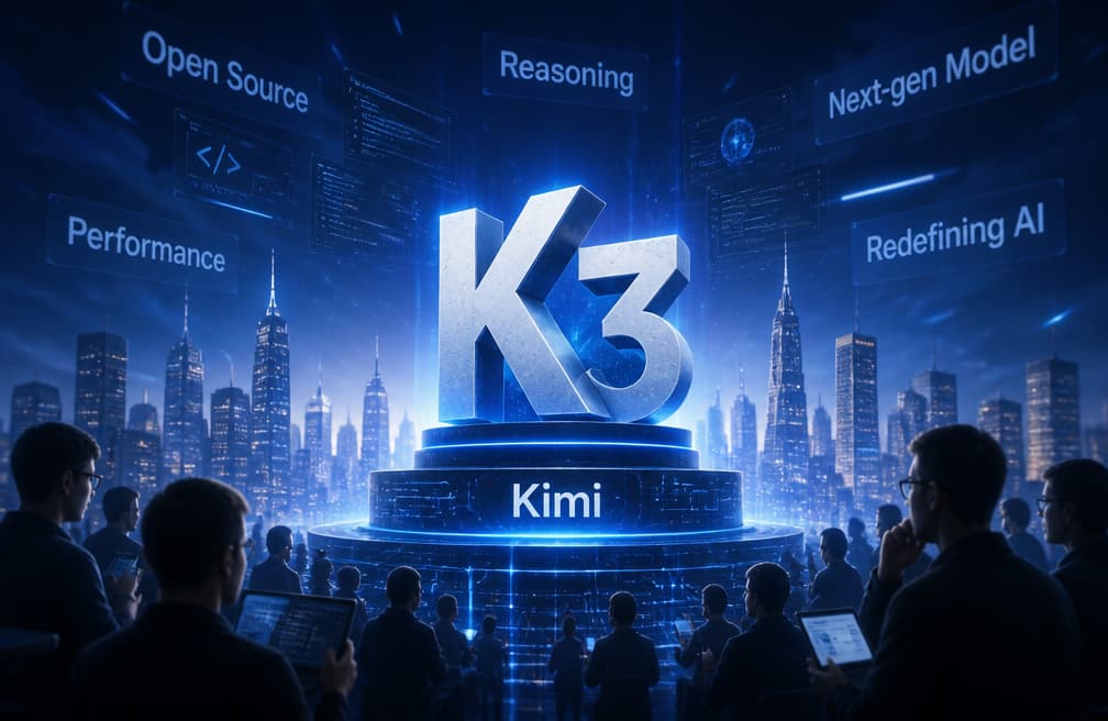 海外刷屏的Kimi K3 还没彻底开源，海外已经开始重估中国 AI