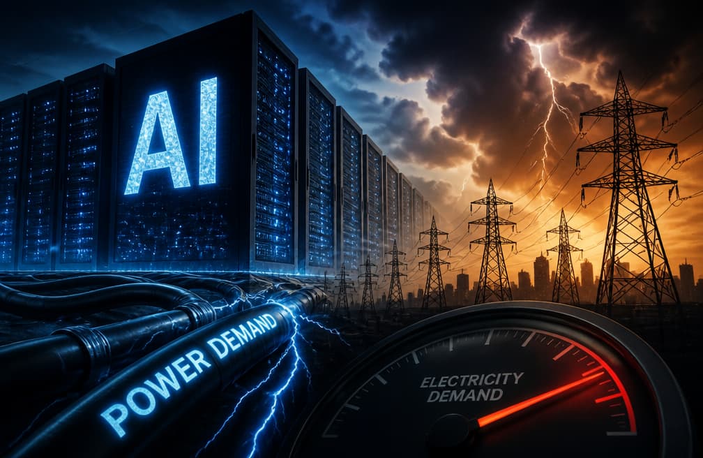 The UK National Grid Invests in US Power Company, How Scary Can AI Electricity Demand Be