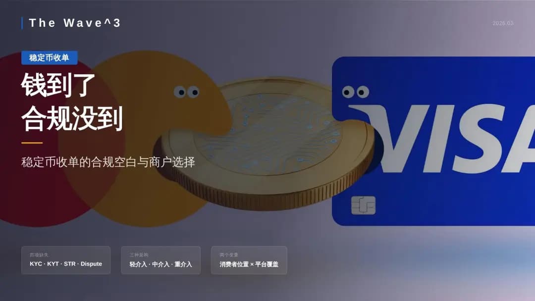 钱到了，合规没到：稳定币收单的合规空白与商户选择