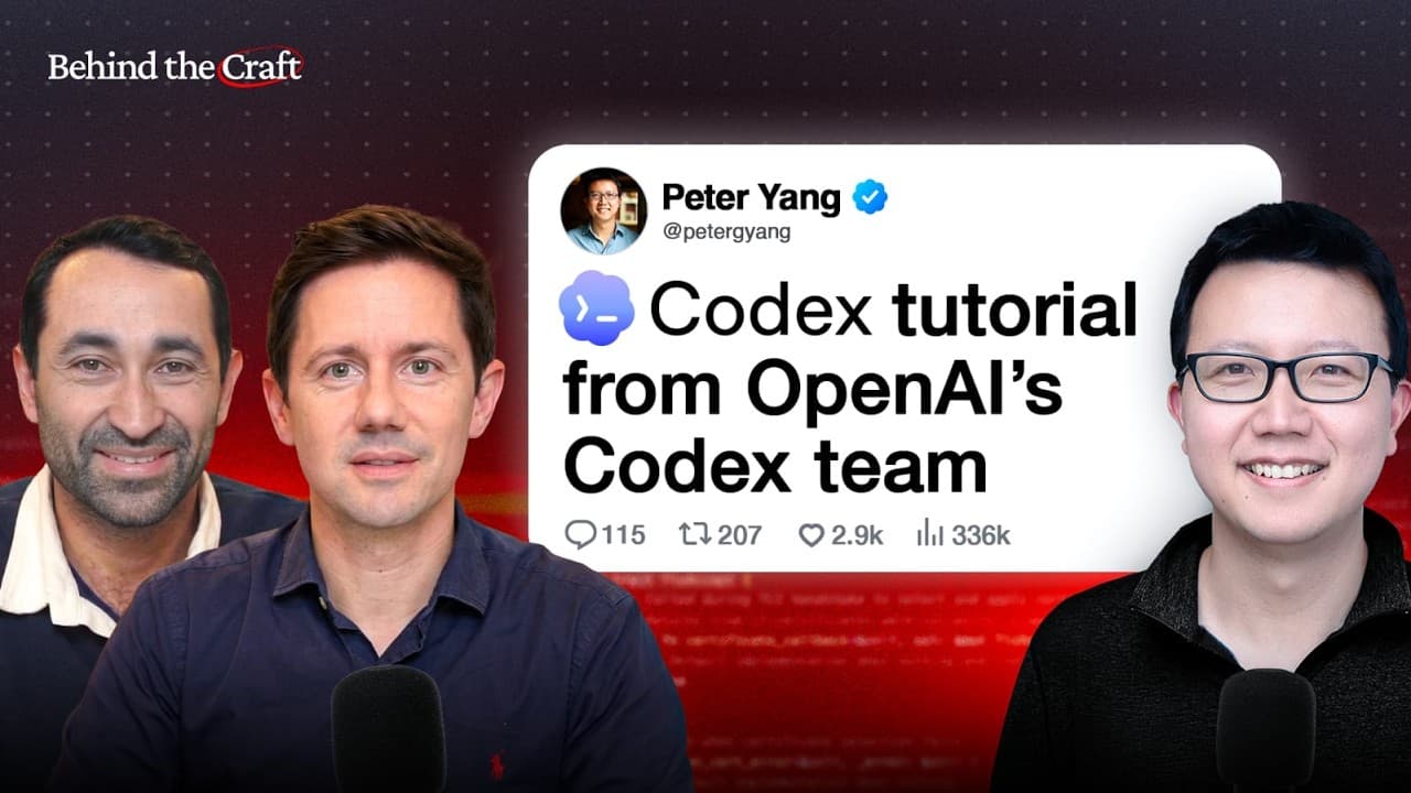 OpenAI Codex 产品负责人亲述：没有规范和路线图，我们是怎么做出产品的？