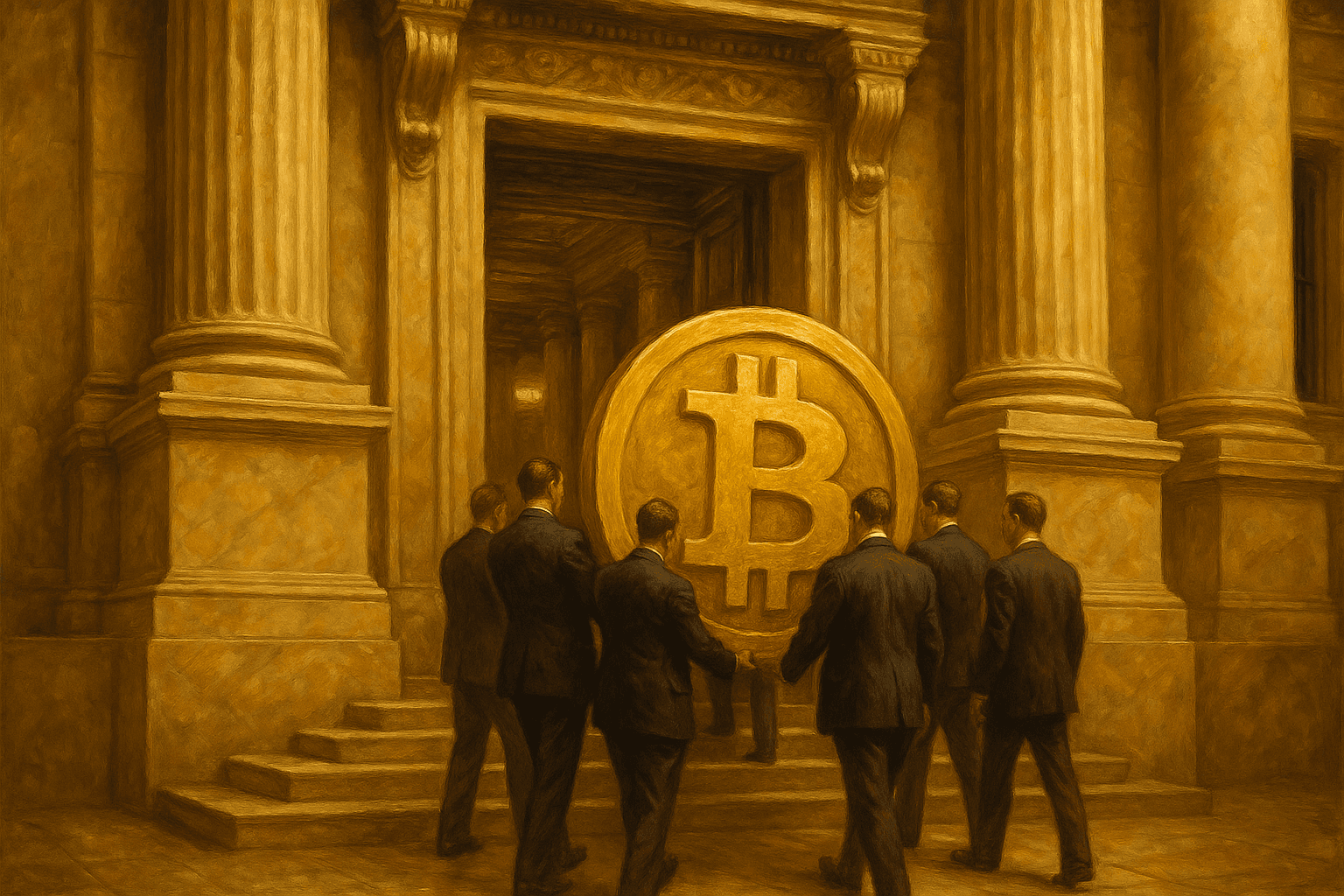 高盛申请比特币 ETF，华尔街最后的堡垒倒了