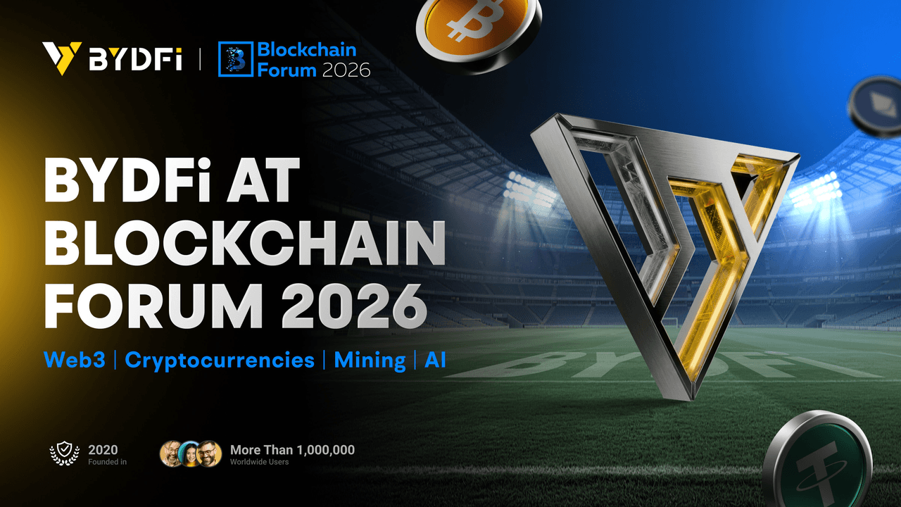 BYDFi 以赞助商身份亮相莫斯科 Blockchain Forum 2026,积极参与 Web3 与 AI 生态交流