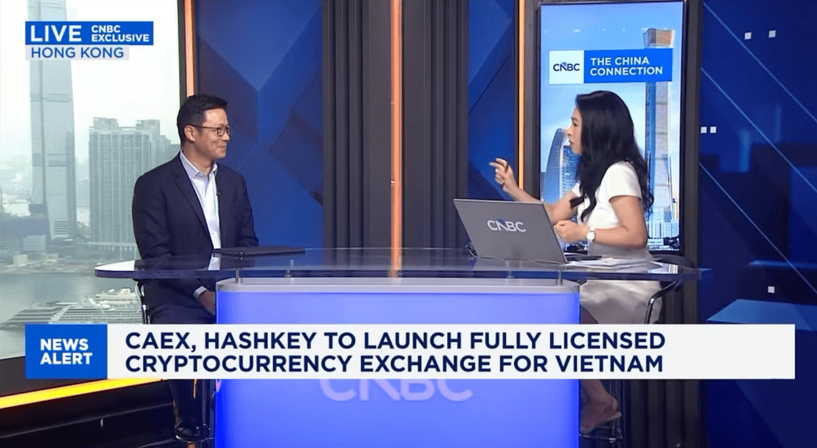 CAEX 与 HashKey 宣布战略技术合作，双方携手构建越南首家全牌照机构级加密资产交易所