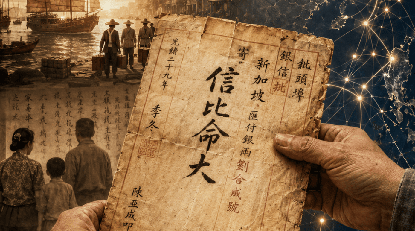 在 Swift 和区块链出现之前一百年，中国人就建好了自己的跨境金融网络