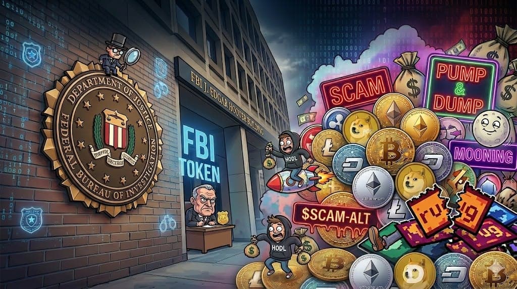 FBI 发了个币，比币圈一半的项目都靠谱