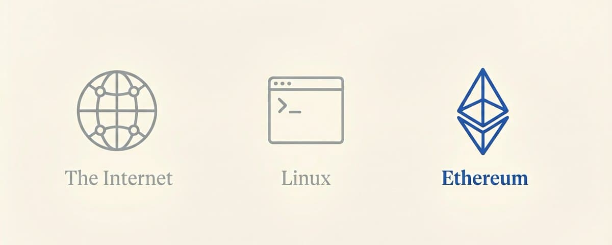 以太坊正在重走互联网和 Linux 的老路：谁都不服谁，最后中立者通吃