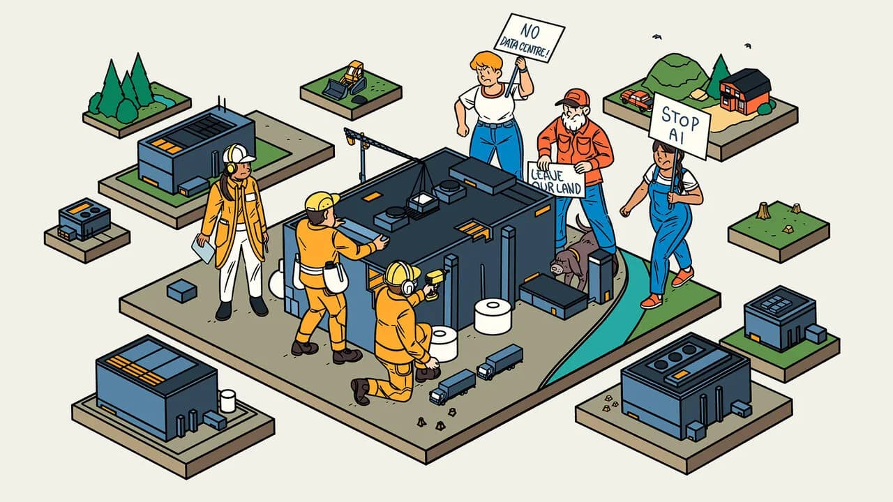 经济学人特稿：美国数据中心遭遇全民抵制，AI 算力扩张正在踩刹车