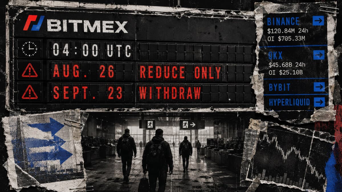BitMEX 关停给用户两个月提现期，但持仓必须更早平仓
