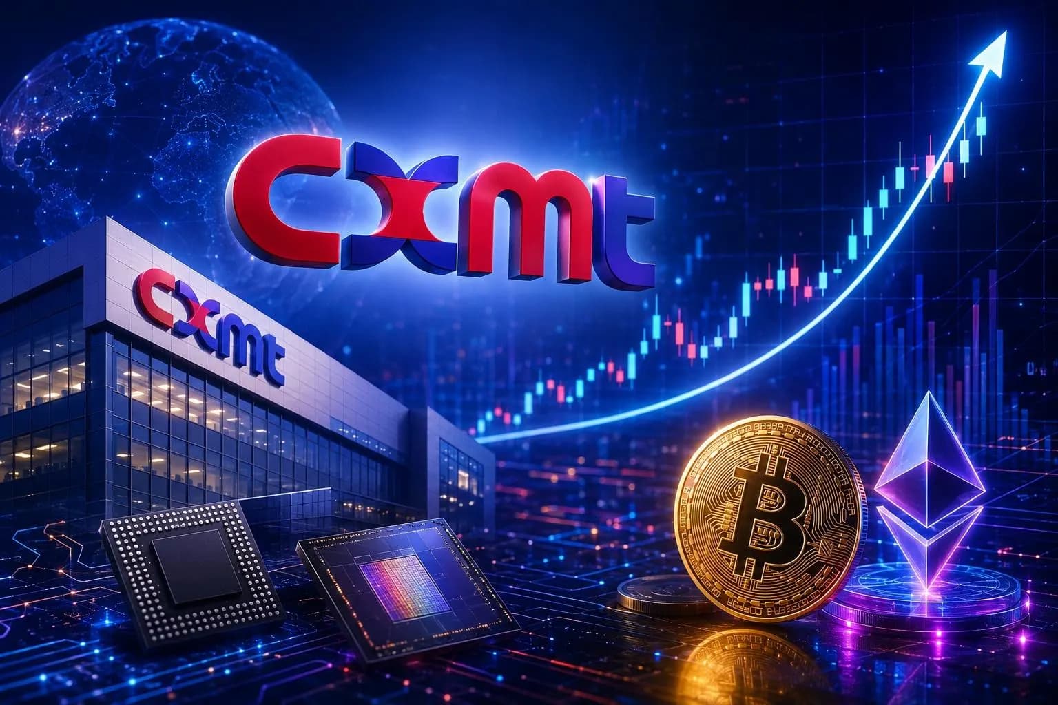加密市场提前 12 天精准定价中国最大 IPO：CXMT 开盘价只差 1.4%？