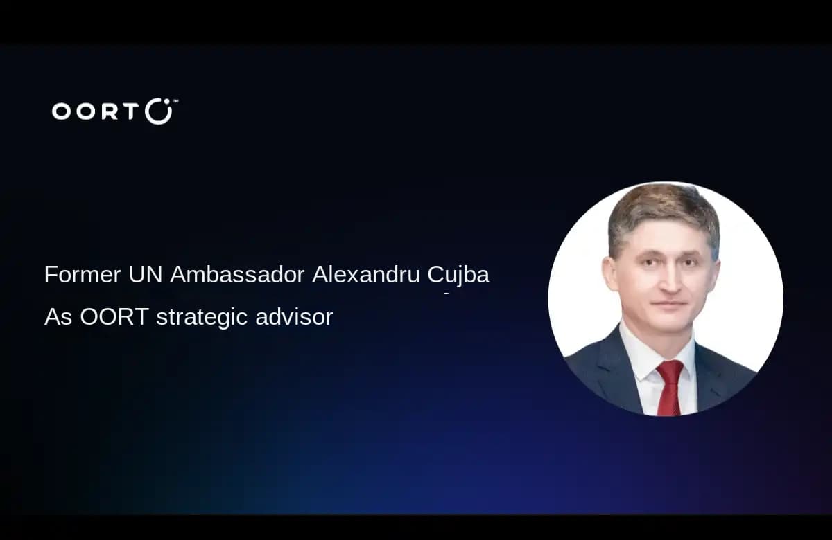 Former United Nations Ambassador Alexandru Cujba appointed as OORT Strategic Advisor
