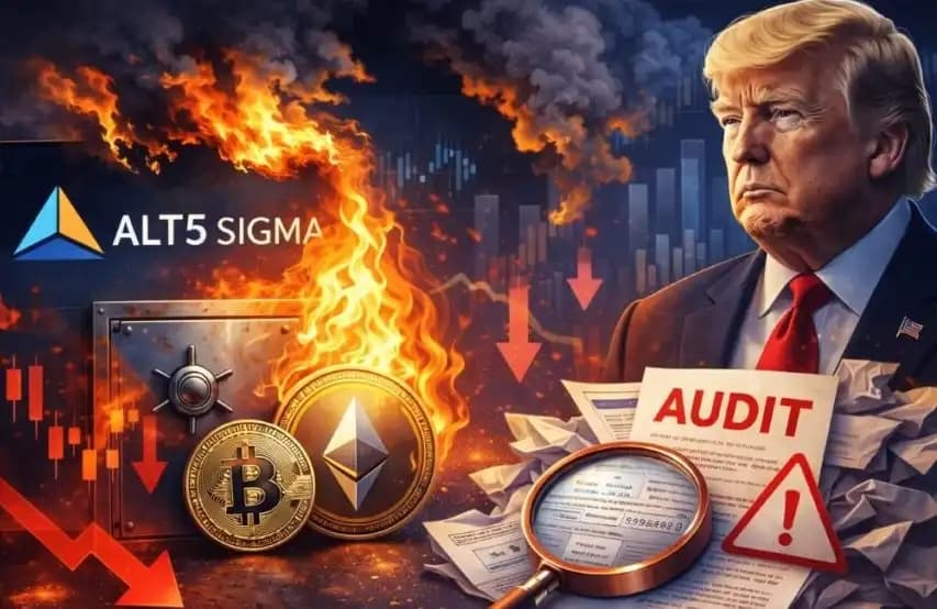6-Week, 3-Auditor Swap Sees Trump Crypto Firm Alt5 Sigma Mired in Financial Crisis