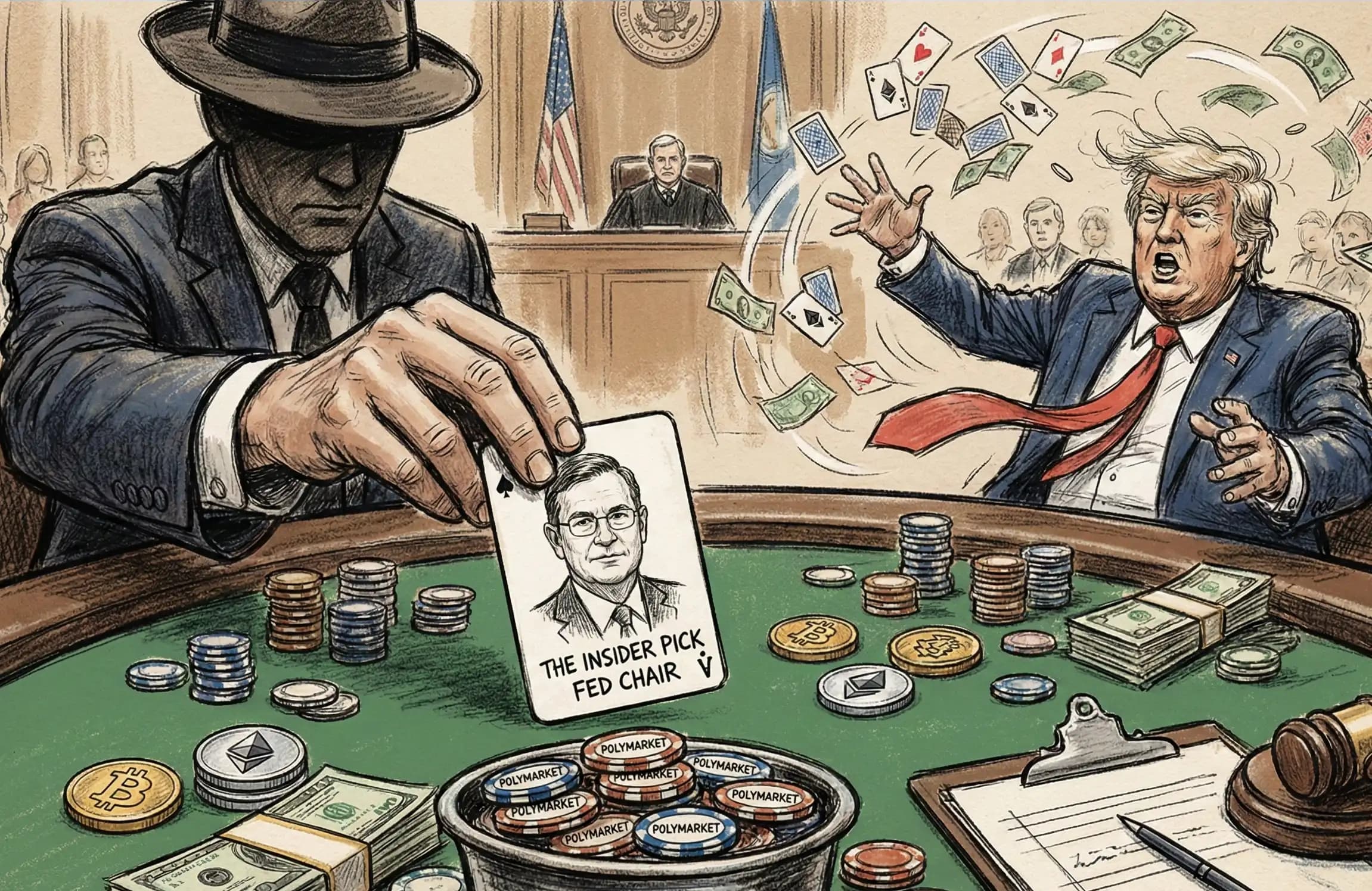 He knew who the next Federal Reserve Chair was 10 days ago and made hundreds of thousands of dollars from it