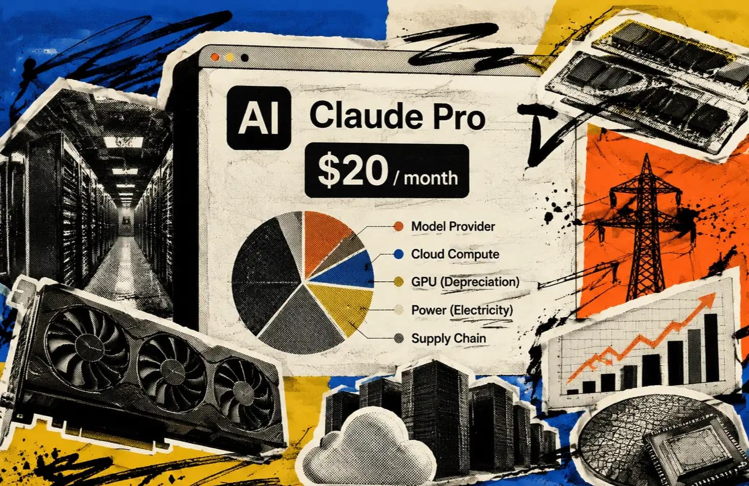 How much of the subscription fee you pay to Claude goes to the Optics, Inc. company?