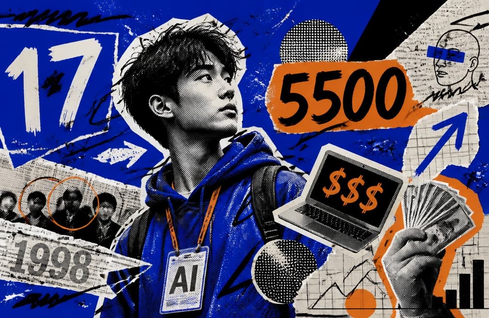 Age Revolution in the AI Industry: 20-Year-Old Founder Hires 18-Year-Old Employee, Receives Investment from 19-Year-Old