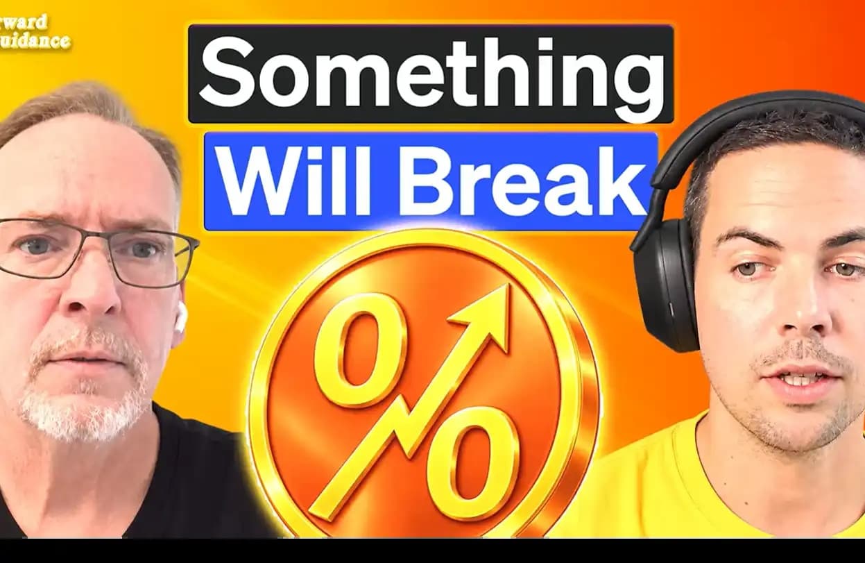 5% on US Treasuries is not the end? A reversal must wait for "something to break first."
