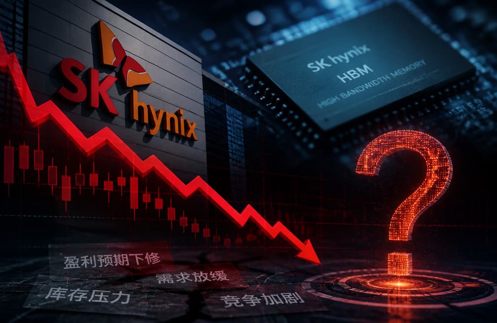 海力士暴跌原因:盈利预期被下修,还值高弹性估值吗?