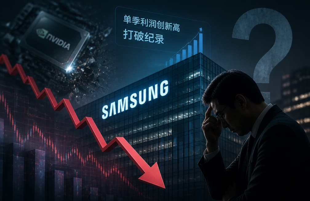 单季利润打破英伟达纪录,三星股价为什么不涨?