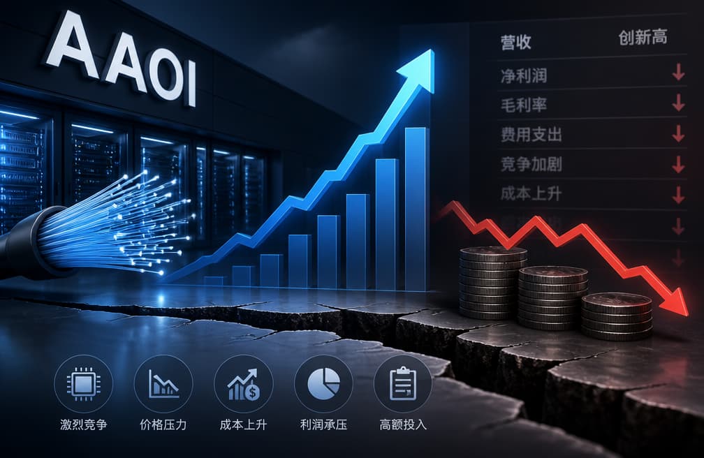 营收创新高,AAOI的利润为什么还没跟上