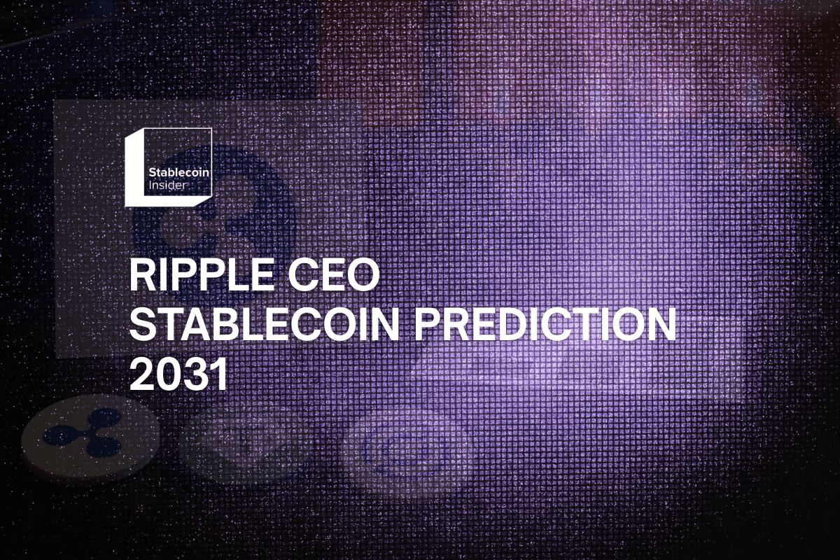 Ripple CEO Brad Garlinghouse Predicts $3 Trillion Stablecoin Market Cap by 2031 at Consensus Miami