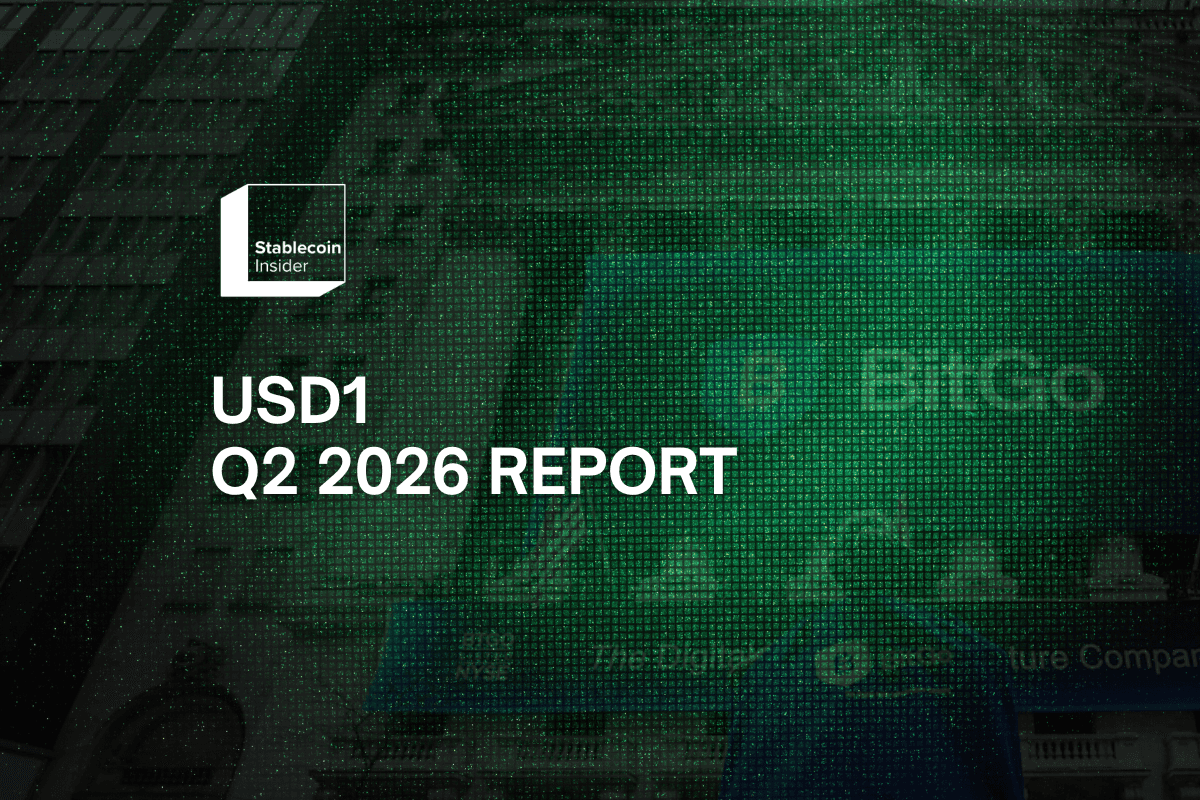 USD1 Q2 2026 Report: Supply, Institutional Deals, and the Politics of a Stablecoin