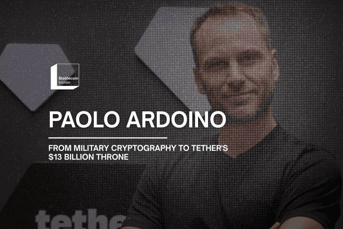 Paolo Ardoino: From Military Cryptography to Tether's $13 Billion Throne