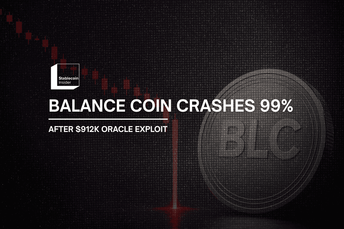 Balance Coin Crashes 99% After $912K Oracle Exploit