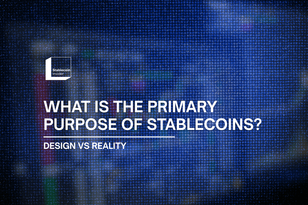What Is the Primary Purpose of Stablecoins? (2026)