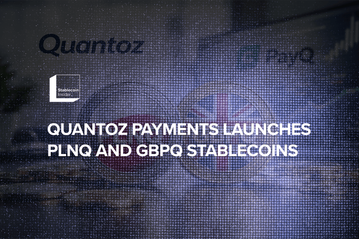 Quantoz Payments Launches PLNQ and GBPQ Stablecoins