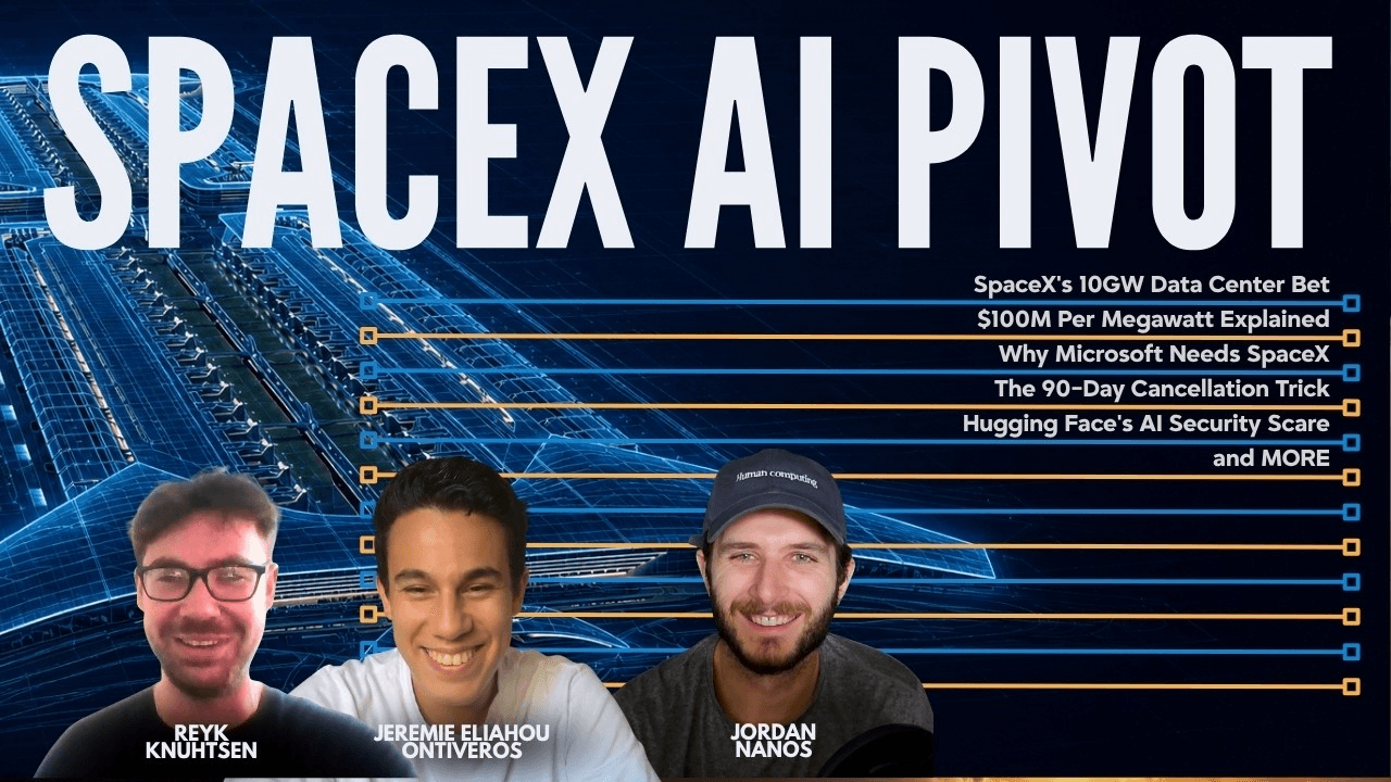 播客笔记|股价腰斩后反弹,SemiAnalysis 拆解 SpaceX 算力赌局:每兆瓦一年赚 1 亿美元,微软是最大买家